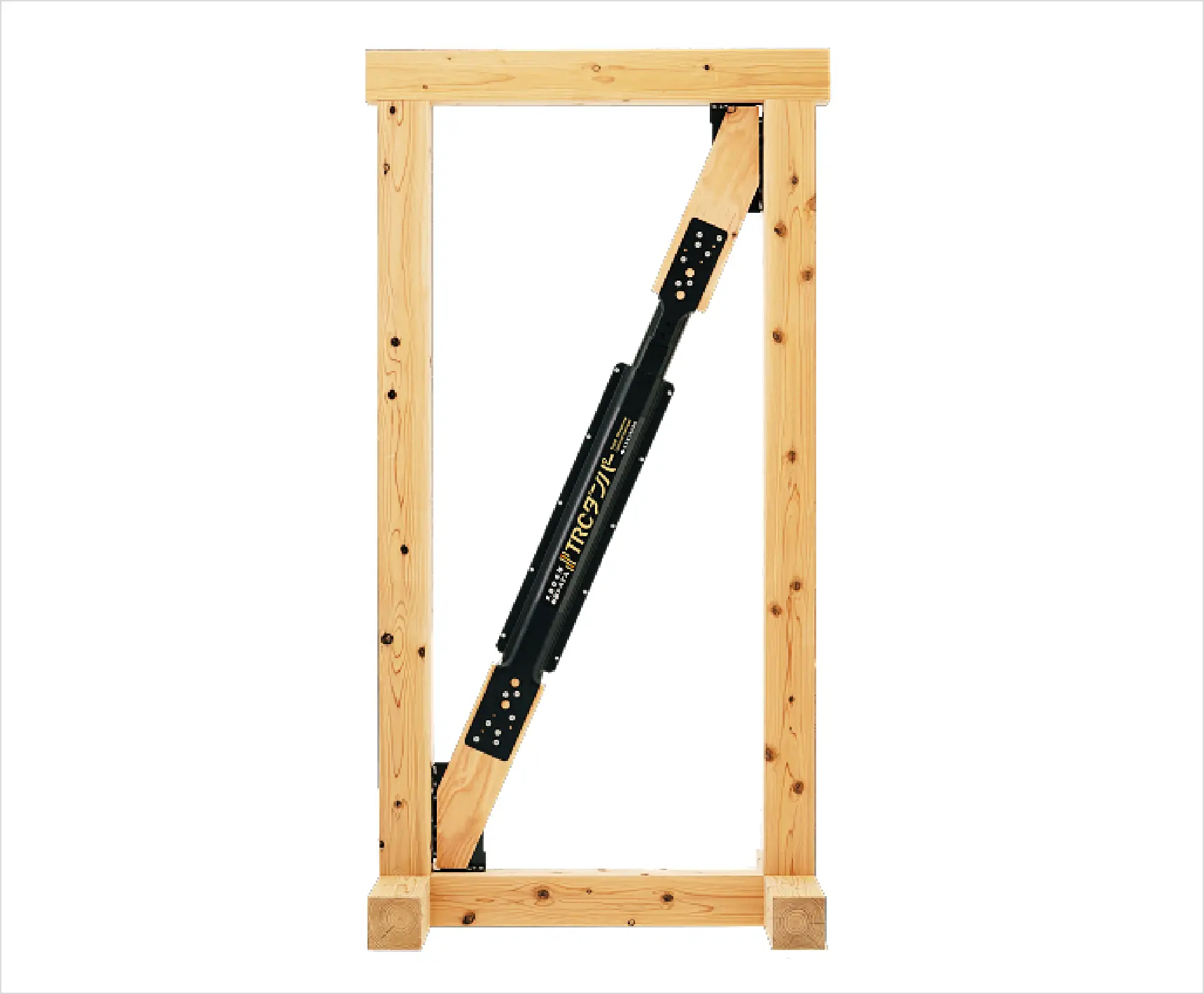 木造住宅用 制震システム TRCダンパーイメージ