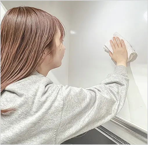 お掃除が簡単なイメージ