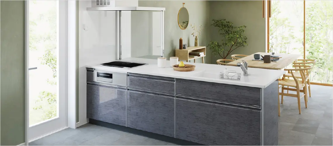 フラット対面キッチン