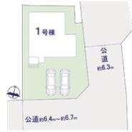 ～開放感のある角地の立地～
・角地に位置しておりますので、２方向に向かって開けており開放感のある立地となっております。
・ぜひ現地でこの開放感をご体感くださいませ。
