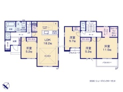 ～収納豊富なプランを採用～
・ウォークインクローゼット、シューズインクロークなど収納豊富なプランを採用。
・今のお住まいと収納力をぜひ比較してみてください。
