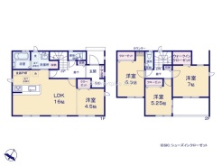 ～収納豊富なプランを採用～
・ウォークインクローゼット、シューズインクロークなど収納豊富なプランを採用。
・今のお住まいと収納力をぜひ比較してみてください。
（1号棟）