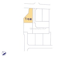 ～全9棟の新規コミュニティ～
・全9棟の新規開発地なので、綺麗な区画が広がります。
・昔からの街並みにポツンと１棟建つ場合と違い、周囲に馴染みやすいのも嬉しいポイントですね。
