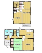 ～無駄のない３ＬＤＫプランを採用～
・最も数の多い４ＬＤＫでは意外と部屋を持て余してしまう方に人気の３ＬＤＫを採用。
・ＤＩＮＫＳ世帯の方、お子様が独立されたご夫婦にも人気の間取りです。
