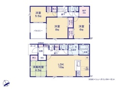 ～水周り集中プランを採用～
・キッチン・洗面など水回りを集中させることで家事のしやすい間取。
・日々の事なので家事導線もご見学の際にぜひチェックしてみてください。
