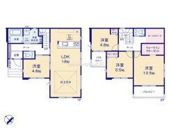 ～収納豊富なプランを採用～
・ウォークインクローゼット、ホールクロークなど収納豊富なプランを採用。
・今のお住まいと収納力をぜひ比較してみてください。
