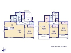 ～収納豊富なプランを採用～
・ウォークインクローゼットなど収納豊富なプランを採用。家の中がスッキリと片付きます。
・今のお住まいと収納力をぜひ比較してみてください。
