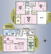 ～収納豊富なプランを採用～
・ウォークインクローゼットなど収納豊富なプランを採用。家の中がスッキリと片付きます。
・今のお住まいと収納力をぜひ比較してみてください。