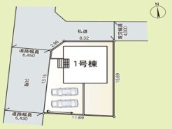 ～開放感のある角地の立地～
・角地に位置しておりますので、２方向に向かって開けており開放感のある立地となっております。
・ぜひ現地でこの開放感をご体感くださいませ。
