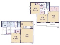 ～収納豊富なプランを採用～
・ウォークインクローゼットなど収納豊富なプランを採用。家の中がスッキリと片付きます。
・今のお住まいと収納力をぜひ比較してみてください。
