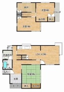 ～無駄のない３ＬＤＫプランを採用～
・最も数の多い４ＬＤＫでは意外と部屋を持て余してしまう方に人気の３ＬＤＫを採用。
・ＤＩＮＫＳ世帯の方、お子様が独立されたご夫婦にも人気の間取りです。
