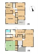 ～全室２面採光の間取り～
・各お部屋が２面採光になっているので穏やかな陽が降り注ぐ陽当り良好な仕様。
・明るい空間でくつろぎのお時間をお過ごしいただけます。
