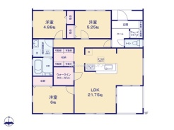 ～今人気の「平屋」プラン～
・バリアフリー性に優れ、ワンフロアで完結出来る事から人気が高まっている「平屋」プラン。
・ぜひ一度ご見学いただき、その魅力をご体感くださいませ。
