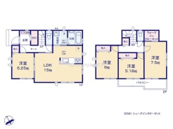 ～収納豊富なプランを採用～
・ウォークインクローゼット、シューズインクロークなど収納豊富なプランを採用。
・今のお住まいと収納力をぜひ比較してみてください。
