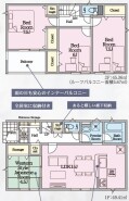 ～全居室南向きの間取り～
・各居室が南向きなので穏やかな陽の入る陽当り良好な仕様。
・明るい空間でくつろぎのお時間をお過ごしいただけます。
