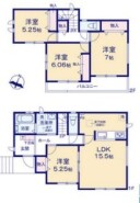 ～全居室南向きの間取り～
・各居室が南向きなので穏やかな陽の入る陽当り良好な仕様。
・明るい空間でくつろぎのお時間をお過ごしいただけます。

