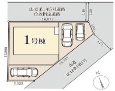 ～カースペース３台分ご用意～
・３台分のカースペースがございますので、車通勤の方やご来客の多い方にもお勧めのお住まいです。
・余裕の敷地で余裕の新生活をお過ごしいただけます。
