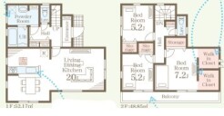 ～収納豊富なプランを採用～
・ウォークインクローゼットなど収納豊富なプランを採用。家の中がスッキリと片付きます。
・今のお住まいと収納力をぜひ比較してみてください。
(1号棟)