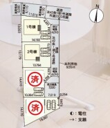 ～カースペース２台以上確保～
・各棟カースペースが２台以上ございますので、車通勤の方にもお勧めのプランとなっております。
・余裕の敷地で余裕のある新生活をお過ごしいただけます。