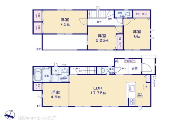 いわき市郷ヶ丘4期4棟　1号棟