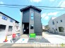 2号棟 ～モダンな印象を与える外観～
・シックな色彩の２トーンカラーを採用する事でモダンでお洒落な印象の外観となっております。
・毎日家に帰ってくることが誇らしくなる高級感のある仕様。
