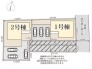 ～カースペース３台分確保～
・各棟カースペースが３台分ございますので、車通勤の方にもお勧めのプランとなっております。
・余裕の敷地で余裕のある新生活をお過ごしいただけます。
