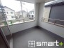 ～屋根付きのバルコニー～
・バルコニーは屋根付きなので急な雨でも安心です。
・奥行きもあるので洗濯物が干しやすいのも嬉しいポイントですね。
