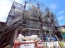 ～ベタ基礎でしっかりとした土台～
・コンクリートの中に鉄筋を配し強度を高めた「ベタ基礎」を採用。
・しっかりとした土台を造ったうえで、その上に建物が築造されていきます。
