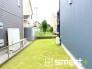 ～天然芝のある綺麗なお庭～
・天然芝を敷設しておりますので、見た目にも綺麗なお庭となっております。
