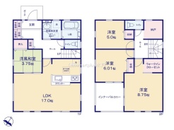 ~収納豊富なプランを採用~
・ウォークインクローゼット、納戸など収納豊富なプランを採用。
・今のお住まいと収納力をぜひ比較してみてください。