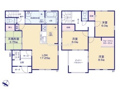 ~収納豊富なプランを採用~
・ウォークインクローゼット、シューズインクロークなど収納豊富なプランを採用。
・今のお住まいと収納力をぜひ比較してみてください。