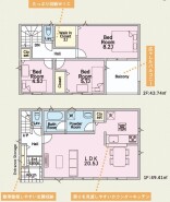 ~収納豊富なプランを採用~
・ウォークインクローゼットなど収納豊富なプランを採用。家の中がスッキリと片付きます。
・今のお住まいと収納力をぜひ比較してみてください。