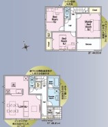 ~使い勝手の良い4LDKプラン~
・シンプルで使い勝手が良く、人気の高い4LDKのプランを採用。
・収納もしっかりございますので、お家の中がスッキリと片付きます。