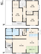 ~広々したLDKを設けたプラン~
・LDKは何と約19.1帖。ご家族で過ごす空間だからこそ、余裕のある広さでお過ごしくださいませ。
・ご内覧の際は家具の配置などもイメージしてみてくださいね。