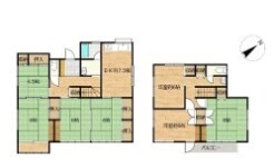 ~5LDKの余裕の間取り~
・ご家族が多いご家庭でも安心の5LDKの間取り。
・部屋が余っても物置としてのご利用もできますので、まさに「大は小を兼ねる」余裕の間取りです。