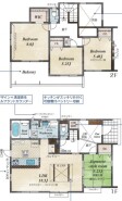 ~収納豊富なプランを採用~
・ウォークインクローゼット、シューズインクローク、パントリーなど収納豊富なプランを採用。
・今のお住まいと収納力をぜひ比較してみてください。