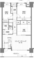 ~無駄のない3LDKプランを採用~
・最も数の多い4LDKでは意外と部屋を持て余してしまう方に人気の3LDKを採用。
・DINKS世帯の方、お子様が独立されたご夫婦にも人気の間取りです。