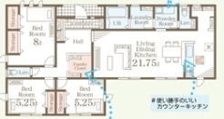 ~今人気の「平屋」プラン~
・バリアフリー性に優れ、ワンフロアで完結出来る事から人気が高まっている「平屋」プラン。
・ぜひ一度ご見学いただき、その魅力をご体感くださいませ。