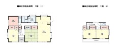 ~5LDKの余裕の間取り~
・ご家族が多いご家庭でも安心の5LDKの間取り。
・部屋が余っても物置としてのご利用もできますので、まさに「大は小を兼ねる」余裕の間取りです。