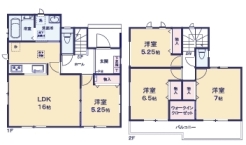 ~収納豊富なプランを採用~
・ウォークインクローゼットなど収納豊富なプランを採用。家の中がスッキリと片付きます。
・今のお住まいと収納力をぜひ比較してみてください。
