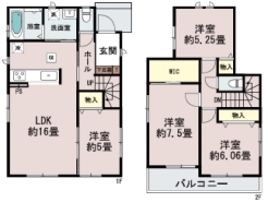 ~収納豊富なプランを採用~
・ウォークインクローゼットなど収納豊富なプランを採用。家の中がスッキリと片付きます。
・今のお住まいと収納力をぜひ比較してみてください。