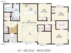 ~今人気の「平屋」プラン~
・バリアフリー性に優れ、ワンフロアで完結出来る事から人気が高まっている「平屋」プラン。
・ぜひ一度ご見学いただき、その魅力をご体感くださいませ。