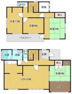~使い勝手の良い4LDKプラン~
・シンプルで使い勝手が良く、人気の高い4LDKのプランを採用。
・収納もしっかりございますので、お家の中がスッキリと片付きます。
