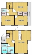 ~無駄のない3LDKプランを採用~
・最も数の多い4LDKでは意外と部屋を持て余してしまう方に人気の3LDKを採用。
・DINKS世帯の方、お子様が独立されたご夫婦にも人気の間取りです。