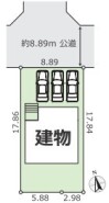 ~カースペース3台分ご用意~
・3台分のカースペースがございますので、車通勤の方やご来客の多い方にもお勧めのお住まいです。
・余裕の敷地で余裕の新生活をお過ごしいただけます。