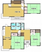 ~「離れ間」仕様の間取り~
・1階和室はリビングに接しず離れ間となっておりますので、独立した居室としてご利用可能。
・ご家族が多いご家庭でもプライバシーを守る事ができます。
