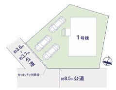 ~開放感のある角地の立地~
・角地に位置しておりますので、2方向に向かって開けており開放感のある立地となっております。
・ぜひ現地でこの開放感をご体感くださいませ。